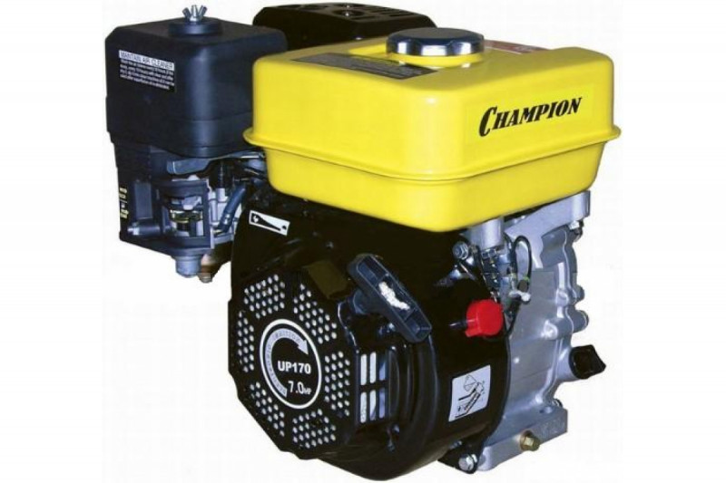 Двигатель CHAMPION UP170. 7л.с. PH50 PTR80 GP80 для помп резьба (3/4-16UNF)
